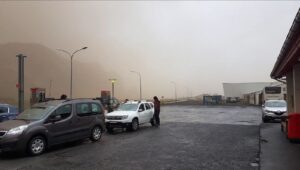 Sandstorm in Iceland
